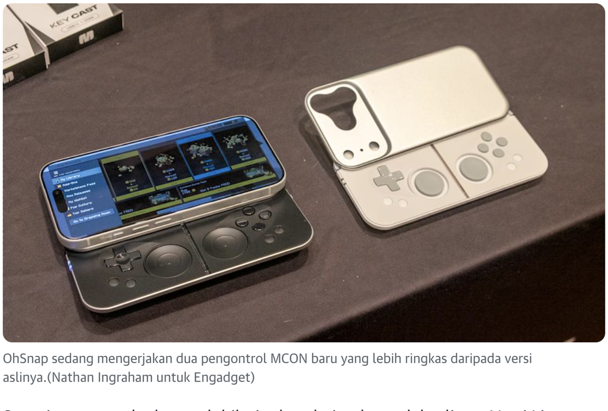 Main Game Makin Pro dengan OhSnap MCON, Controller Magnetis $150 yang Worth It Banget